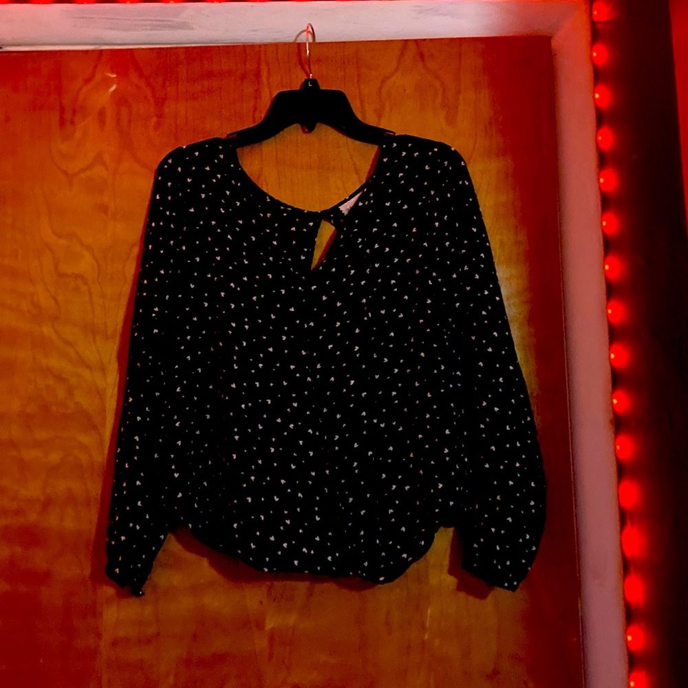 It’s see through so you have to wear a shirt under